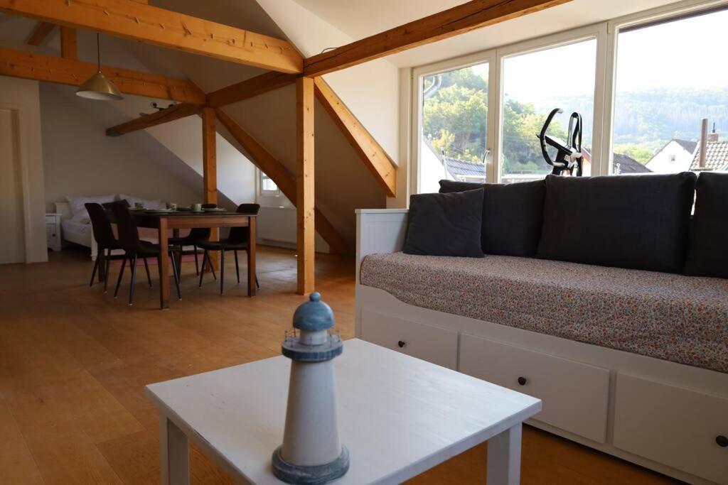 Ferienwohnung Heimbach Burgblick المظهر الخارجي الصورة